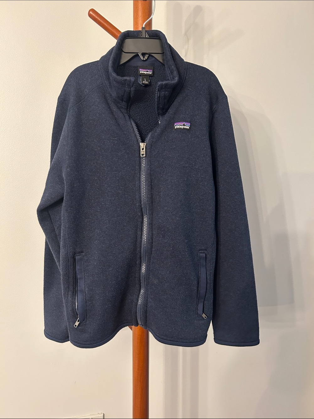 Patagonia Kids Navy Full-Zip Jacket